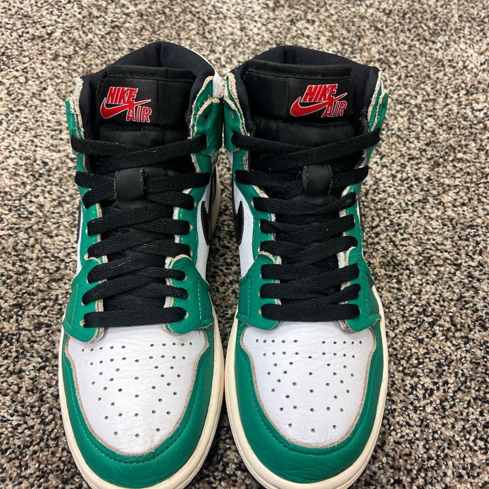 Size 6.5 - Air Jordan 1 Retro OG High Lucky Green Womens